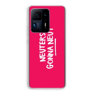 Neuters (roze): Xiaomi Mi Mix 4 Transparant Hoesje