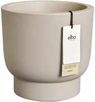 Elho Amber Grail 30 - Beige - Ø 30 x H 28 cm - Binnen en Buiten - 100% gerecycled