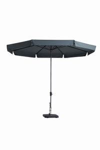 Madison Syros luxe parasol 350 cm rond Antraciet