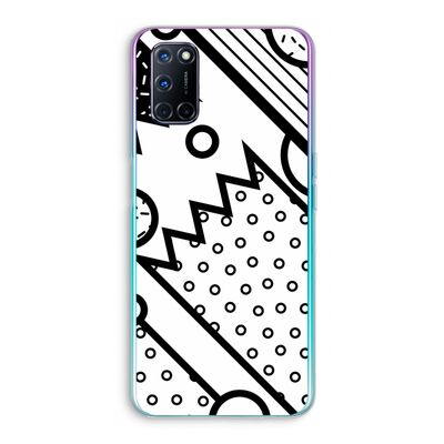 Pop Art #4: Oppo A52 Transparant Hoesje
