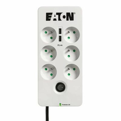 Overspanningsbeveiliging Eaton PB6TUF Wit