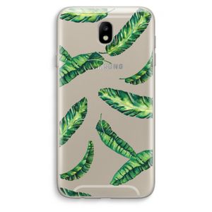 Lange bladeren: Samsung Galaxy J7 (2017) Transparant Hoesje