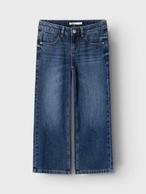 Name it zomer broek meisjes - blauw - bootcut fit - NkfFrikkali
