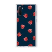 Framboosjes: Samsung Galaxy Note 10 Transparant Hoesje