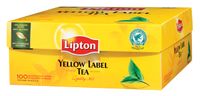 Thee Lipton Yellow label zonder envelop 100stuks - thumbnail