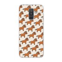 Pony: Samsung Galaxy A6 Plus (2018) Transparant Hoesje