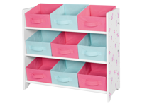 LIVARNO home Kast met textielboxen (Lichtroze)