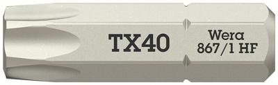 Wera 867/1 TORX® HF bits met vasthoudfunctie, TX 40 x 25 mm - 05066145001
