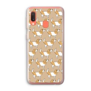 Doggy: Samsung Galaxy A20e Transparant Hoesje