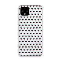 Hartjes: Pixel 4 Transparant Hoesje