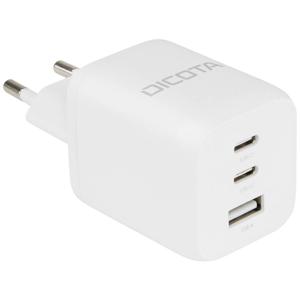 Dicota Compact USB-oplader 65 W Thuis Uitgangsstroom (max.) 5 A Aantal uitgangen: 3 x USB-C, USB-C, USB-A GaN