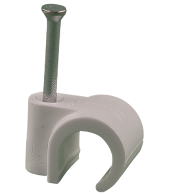 Mepac spijkerclip 2,75/4mm wit