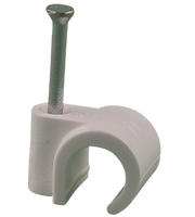 Mepac spijkerclip 2,75/4mm wit