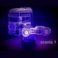 3D LED LAMP - SCANIA 1