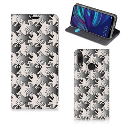 Huawei Y7 hoesje Y7 Pro (2019) | Hoesje maken | Salamander Grey
