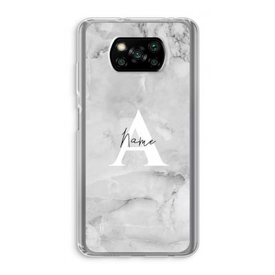 Ivory Marble: Xiaomi Poco X3 Pro Transparant Hoesje