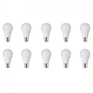LED Lamp 10 Pack - E27 Fitting - 5W - Natuurlijk Wit 4000K