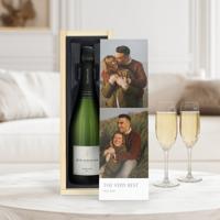 Champagne in bedrukte kist - René Schloesser (750ml)