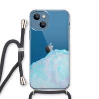 Fantasie pastel: iPhone 13 mini Transparant Hoesje met koord