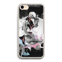 Camouflage de sommeil: iPhone 7 Transparant Hoesje
