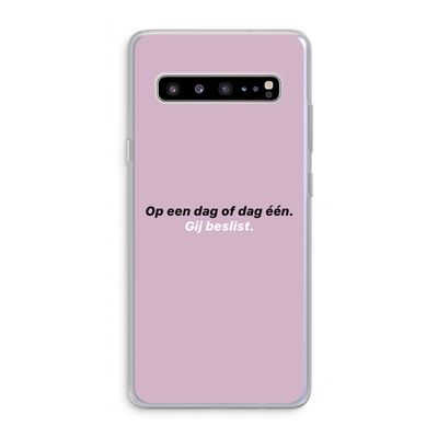 gij beslist: Samsung Galaxy S10 5G Transparant Hoesje