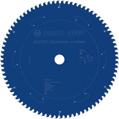 Bosch Accessoires EXPERT Aluminium cordless Cirkelzaagblad | 305 x 2,4/1,8 x 25,4 mm | T80 - 2608902247
