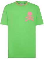 Philipp Plein Skull&Bones-print cotton T-shirt - Vert - thumbnail