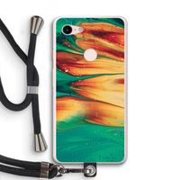 Green Inferno: Pixel 3 XL Transparant Hoesje met koord