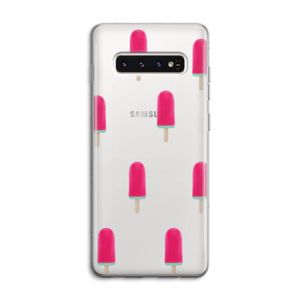 Waterijsje: Samsung Galaxy S10 4G Transparant Hoesje