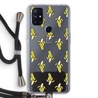 Bananas: OnePlus Nord N10 5G Transparant Hoesje met koord