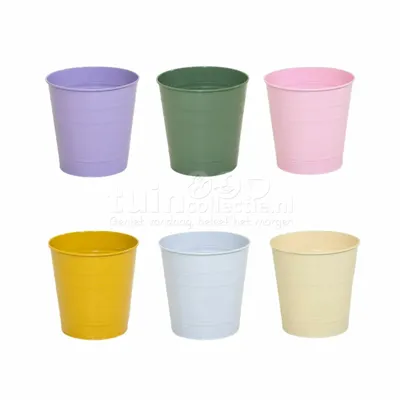 Bloempot Bea Zink Ø24cm Assorti 1st