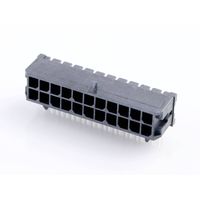 Molex 430452202 Male header, inbouw (standaard) Totaal aantal polen: 22 Rastermaat: 3.00 mm Inhoud: 1 stuk(s) Tray - thumbnail