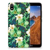 Xiaomi Redmi 7A | TPU Case | Orchidee Groen