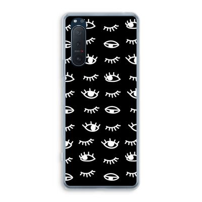 Eye pattern #3: Sony Xperia 5 II Transparant Hoesje