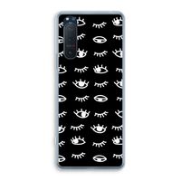 Eye pattern #3: Sony Xperia 5 II Transparant Hoesje