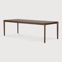 Ethnicraft Eettafel 'Bok' Gevernist Teakhout, 240 x 100cm
