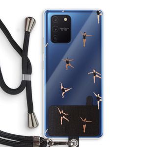 Dancing #1: Samsung Galaxy Note 10 Lite Transparant Hoesje met koord