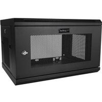 StarTech.com RK616WALM Wall mounted rack 6U 90kg Zwart rack