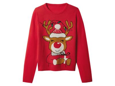 esmara Kinder kersttrui met lampjes (Rood, 134/140) esmara Kinder kersttrui met lampjes (Rood, 134/140)