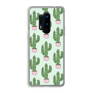 Cactus Lover: OnePlus 8 Pro Transparant Hoesje