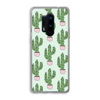 Cactus Lover: OnePlus 8 Pro Transparant Hoesje