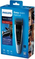 Philips HAIRCLIPPER Series 3000 Tondeuse met roestvrijstalen mesjes