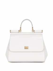 Dolce & Gabbana sac à main Sicily médium - Blanc