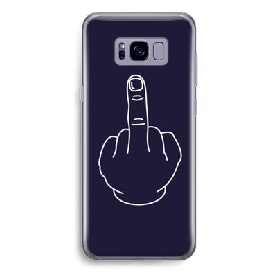 F**k U: Samsung Galaxy S8 Plus Transparant Hoesje F**k U: Samsung Galaxy S8 Plus Transparant Hoesje