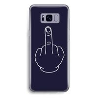 F**k U: Samsung Galaxy S8 Plus Transparant Hoesje