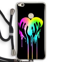 Hold My Heart: Huawei Ascend P8 Lite (2017) Transparant Hoesje met koord