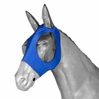 Pagony Easy Fit vliegenmasker kobalt maat:pony - thumbnail