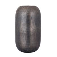 PTMD vaas yourne m aluminium grijs 30 cm | 8 stuks