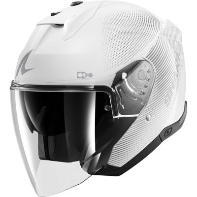 SHARK Skwal i3 Jet SP Lyne, Jethelm of scooter helm, Wit-Zilver-Zilver WSS