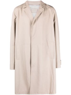 Prada trench à fermeture dissimulée - Tons neutres
